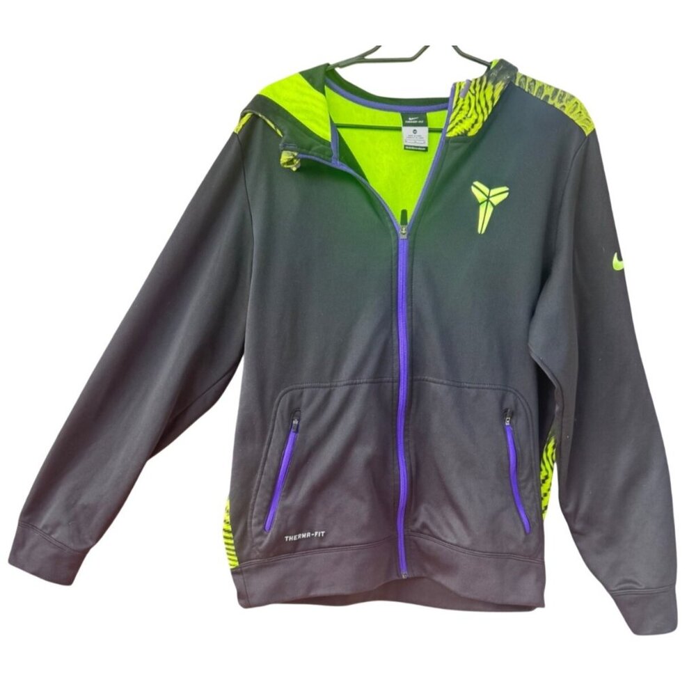 Nike Kobe Bryant Therma-Fit Zip-Up Athletic Hoodie Jacket Mens Medium